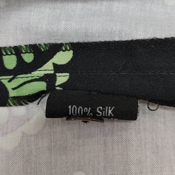 Fun Green & Black Shirt Dress or Jacket - Picture 8 of 9